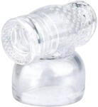 SuperLove Massage Wand Masturbator Attachment Transparent Vibrator
