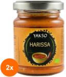 YAKSO Set 2 x Harissa Pasta Picanta Bio, 125 g, Yakso