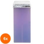 Ro.ial Set 6 x Ceara de Unica Folosinta Roial Aquaria Amethist, cu Aplicator Lat, 100 ml (ROC-6xPRPEP00053)