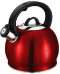 Berlingerhaus Fierbător fluier din oțel inoxidabil 3 L Burgundy Metallic Line BH-1074