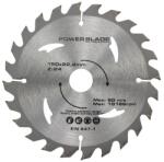  POWER BLADE vídiás körfűrészlap 150x 22, 2 mm 24T M08911 (M08911)