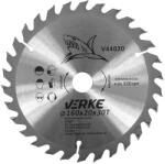  VERKE vídiás körfűrészlap 160 x 20 mm 30T V44020 (V44020)