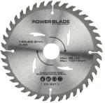  POWER BLADE vídiás körfűrészlap 140 x 22, 2 mm 40T M08966 (M08966)