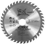  VERKE vídiás körfűrész tárcsa vágótárcsa 140x22, 2 mm 40T V44011 (V44011)