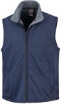 RESULT Férfi Core Soft Shell Bodywarmer kabát L kék