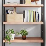 vidaXL világosbarna kezelt tömör tölgyfa fali polc 80x50x(2-6) cm (363670) - vidaxl