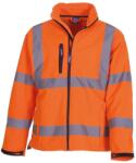 Yoko Férfi HiVis Sofshell kabát 4XL narancssárga