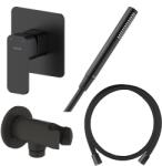 Oltens Készlet zuhanycsaptelep Oltens Hadsel 33106300, zuhanytartó fali szögcsatlakozóval Oltens Hvita 39304300, 37102300, 37200300 (36627300)