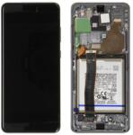 Samsung GH82-31208B Gyári Samsung Galaxy S20 Ultra SM-G988B OLED kijelző érintővel Szürke (Cosmic Grey) kerettel, előlap, akkumulátorral (GH82-31208B)