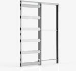 Ermetika Absolute EvoKit egyszárnyú falban futó tolóajtó tokszerkezet tokborításnélküli modell - gipszkarton falhoz 700x2100 mm 100 falvastagság (AESC.12)