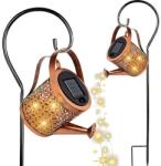 Hurtnet 60 LED-es napelemes fényfüzér, öntözőkanna forma, 80 cm, 1 db (3012)