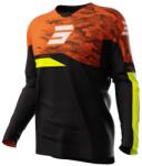 Shot Tricou motocross pentru copii Shot Matrix orange lichidare (SHOA07-12D2-C01)