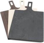 bisetti Arya Placă de tăiat cu mâner, lungime: 240 mm, lățime: 200 mm, nuc Tocator