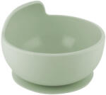  Canpol babies Szilikon tál tapadókoronggal 330 ml zöld 6m+ - babyshopkaposvar