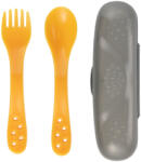 Canpol babies Utazó étkészlet sárga 12 hó+