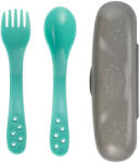 Canpol babies Utazó étkészlet türkiz 12 hó+