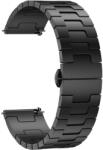  H-SHAPED Fémszíj Huawei-hoz WatchGT 5 46mm / WatchGT 5 Pro 46mm fekete