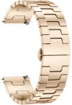  H-SHAPED Fém szíj a Huawei-hoz Watch GT 5 46mm / Watch GT 5 Pro 46mm ROSE GOLD