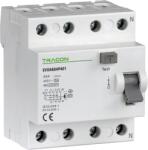 TRACON Bloc cu protecţie diferenţială 4 poli 100A, 300mA, 10kA, A/S (EVOAGS4P1003)