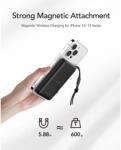 VEGER MagOn MagSafe powerbank 10000mAh 2A 20W PD QC3.0 - fekete