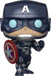 Funko POP! Avengers Game - Captain America Stark Tech Suit (Amerika Kapitány Stark Tech ruhában) Vinyl Figura 10cm