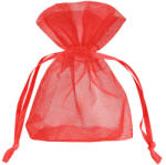 PartyPal Organza tasak, 7x9cm, piros, 10db/cs (LUFI544285)