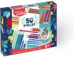 Maped Creativ színezőkészlet írószertartóval 50 db-os (907037)