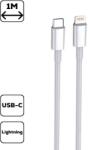 Cellect Cablu de date Type-C către Lightning 1m/3A, alb (MDCU-TYPEC-LIGHTN-W)