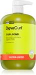 DevaCurl CurlBond finoman tisztító hab a károsult hajra 946 ml