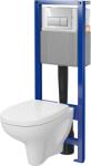 Cersanit Arteco set cadru și vas wc, capac+ buton de spălare S701-787 (S701787)