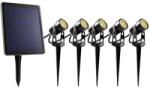 Retlux SET 5x lampă LED de exterior cu panou solar Retlux LED/4000 mAh IP44 (FT1076)