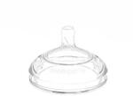 Mombella Tetina Biberon Mombella 8156 Anticolici Flux Lent S 2 Picaturi 0 Luni+ Transparent (8156)