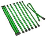 Kolink Core Pro fonott kábelhosszabbító kit 12V-2x6 Type 1 Venom Green (COREPRO-EK-12VT1-GRN) (COREPRO-EK-12VT1-GRN)
