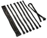Kolink Core Pro fonott kábelhosszabbító kit 12V-2x6 Type 2 Jet Black/Gunmetal Grey (COREPRO-EK-12VT2-BGM) (COREPRO-EK-12VT2-BGM)