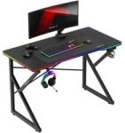 Huzaro Birou gaming Huzaro Hero 1.7 RGB, 366 efecte lumini, Suport casti si pahar (Negru) (HZ-Hero 1.7 RGB Black)