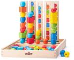 Woodyland Jucarie din lemn - Joc logic de reprodus cu margele (90469) - ookee