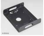 Akasa 5, 25" to 2, 5" or 3, 5" SSD and HDD drives Black PC (AK-HDA-01)