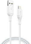 Lito Cablu de Date cu Mufe USB, Lightning, 1m - (LD06) - White (KF2338104) - vexio