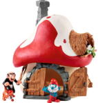 Schleich The Smurfs Smurf house with 2 figures, play building (20803) Figurina