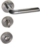 Gomboss/Perfekto Lindo Körrozettás Szatén Króm Felület WC (25-600165-58)