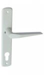 Gomboss/perfekto Alu 410 Pajzsos Ajtókilincs Fehér 88 mm PZ (65-000060-92)