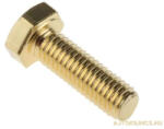 Gomboss/Perfekto Csavar M4*33mm sárgaréz hatlapfejű (99-C00006-FK)