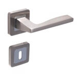 Gomboss/perfekto Trend Light Szatén Négyzetrozettás Szatén Króm Felület WC (25-600530-58)