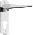 Gomboss/Perfekto Alu 410 Pajzsos Ajtókilincs Fehér 55 mm PZ (65-000060-22)