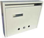 Gomboss/Perfekto Lépcsőházi Postaláda (Ibiza) 310Mm X 230Mm X 60Mm Felfele Nyíló Névjegy Szürke (50-P00009-65)