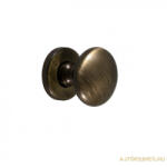 Nestori Italy OLASZ GOMB - Antik Súrolt Bronz Rozettán (30-307285-80)