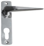 Gomboss/perfekto Alu 410 Pajzsos Ajtókilincs F1 Ezüst 55 mm PZ (60-000060-22)