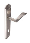 Gomboss/perfekto Firenze Pajzsos Szatén Króm Felület 85 mm PZ (25-000023-82)