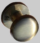 Gomboss/perfekto Angol Lengőajtó Gomb Antik súrolt felület (30-000006-80)