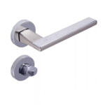 Gomboss/perfekto Alpha Körrozettás Szatén Króm Felület WC (25-601185-58)